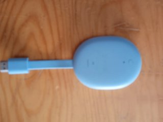 Chromecast 4K Azul con Google TV