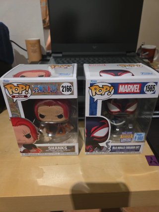 Funko Pop! Shanks y Miles Morales