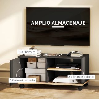Mueble TV con ruedas