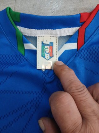 Maglia Italia Calcio Blu