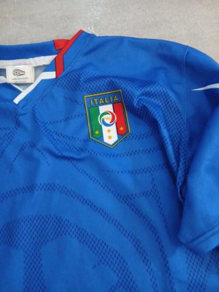 Maglia Italia Calcio Blu