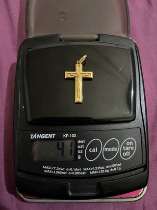 Cruz de oro 18k con Cristo
