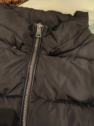 Abrigo plumífero negro mujer Talla XL