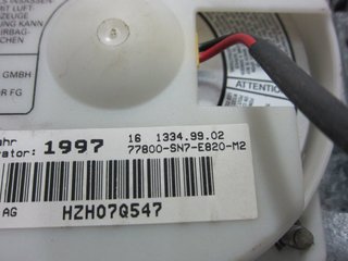 AIRBAG DELANTERO IZQUIERDO HONDA CIVIC 5 PUERTAS (MA/MB) 77800SN7E820M2 1401776
