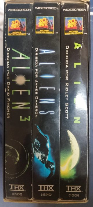 Colección VHS Alien I,II y III