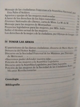 Libro La voz de las mujeres  Revolución Francesa