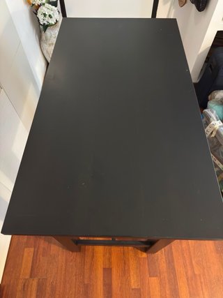 Tavolo alto in legno nero stornas ikea