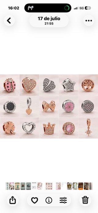 Pandora Charms Corazón, Estrella, Flor, etc.