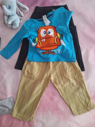 Conjunto Ropa Infantil Monstruo