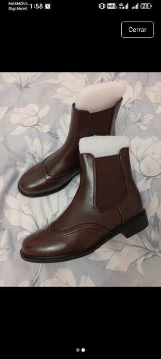 Botas marrones talla 37 nuevas