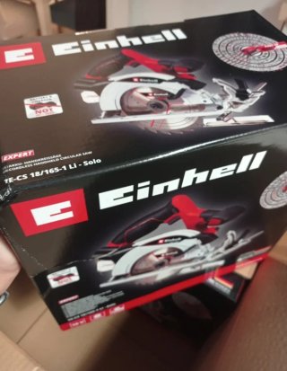 Sierra Circular Einhell TE-CS 18/165-1 Li-Solo