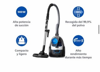 Aspirador Philips PowerPro Compact sin Bolsa