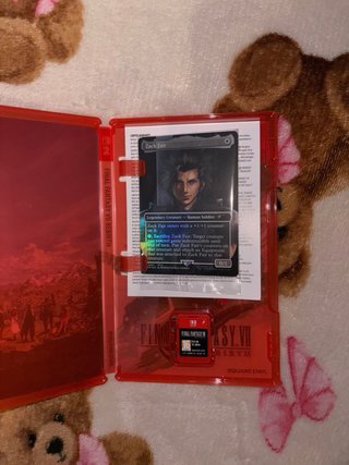 Final Fantasy VII Rebirth Nintendo Switch y carta