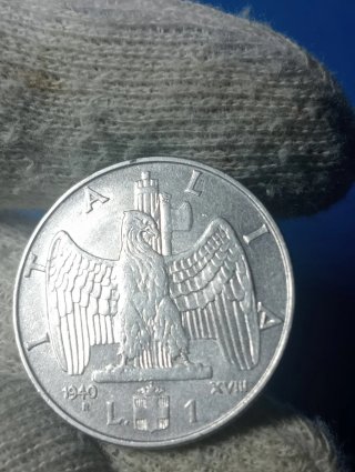 Monete Regno d'Italia 1 Lira 1940