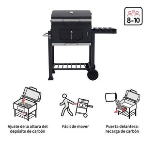 BARBACOA CARBÓN 6-10 PER