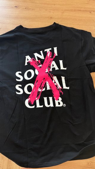 Lote 2 Camisetas Casablanca y ASSC Negras