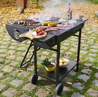 BARBACOA DE CARBÓN DOBLE