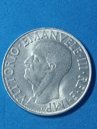 Moneta Regno d'Italia 1941 L.1 Aquila