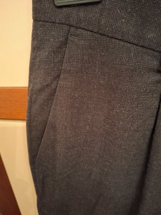 Pantaloni classici Zara grigi