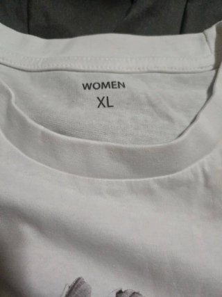 Camiseta estampada flores XL