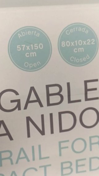 Barrera Plegable Cama Nido