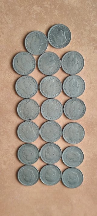 Monedas antiguas pesetas