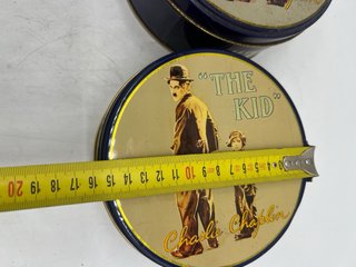 Set 2 Scatole Latta The Kid Charlie Chaplin