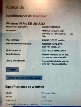 HP Pavilion TS 11 (TouchSmart) Portátil
