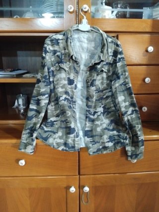 Camicia camouflage donna