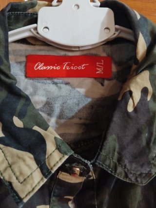 Camicia camouflage donna