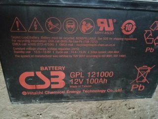 Batería CSB GPL 121000 12V 100Ah