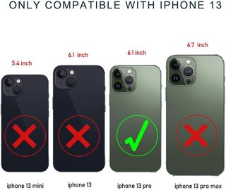 FTDLCD Schermo di Ricambio per iPhone 13 Pro 6,1'' FHD