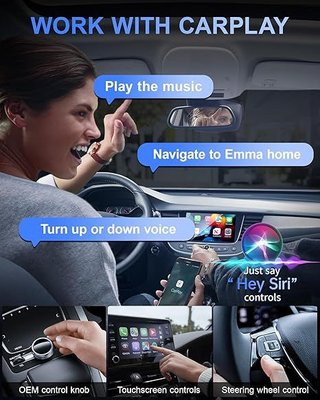 Draome CarPlay Adaptador inalámbrico Mini Edition