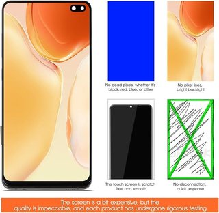 Arbilato pantalla Samsung S10 Plus LCD con marco