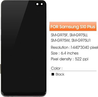 Arbilato pantalla Samsung S10 Plus LCD con marco