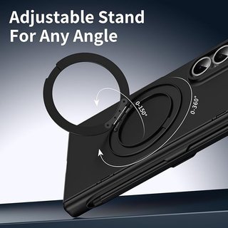 BAILI Funda MagSafe Lápiz Samsung Z Fold 7 Negra