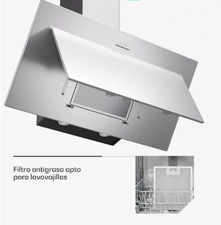 CAMPANA EXTRACTORA INOX 90cm