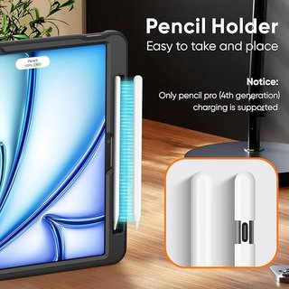 SEYMAC Funda para iPad Air de 11 Pulgadas 2024 M2