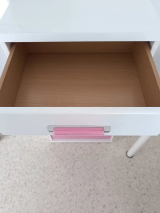 Sinfonier infantil 5 cajones rosa y blanco