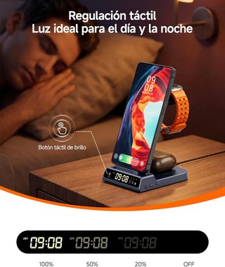PHELINTA Caricabatterie 3in1 Samsung S26 Watch Buds