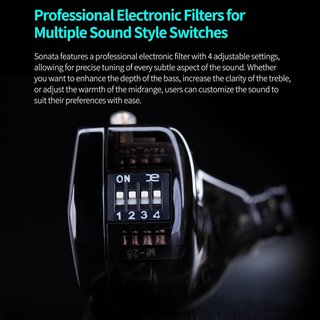 KZA COUSTICS Sonata Auriculares IEM 28BA 3.5mm