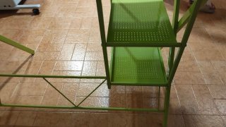 Escritorio de estudio verde
