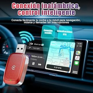 WODHMIEY CarPlay Inalámbrico USB