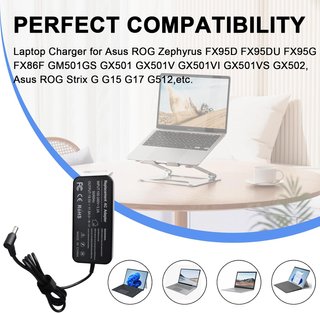 MXJFYY Cargador 230W 19.5V 11.8A 6×3.7mm ASUS ROG