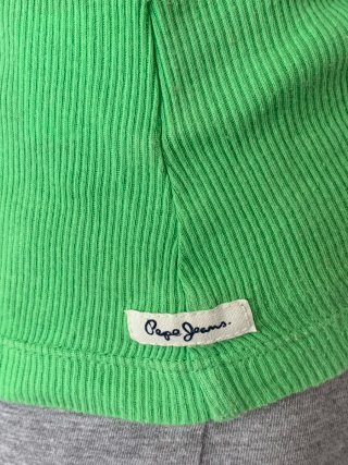 Camiseta Pepe Jeans verde tirantes