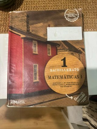 Libro 1 de bachillerato