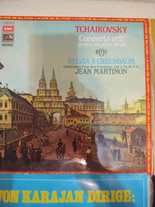 Lote 4 vinilos Tchaikovsky