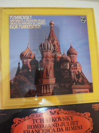 Lote 4 vinilos Tchaikovsky