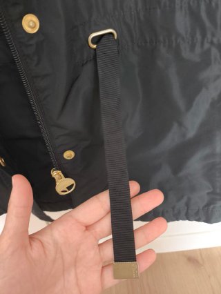 Chubasquero Barbour Negro