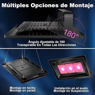 Profey P600 Luz De Crecimiento Plantas LED 150w